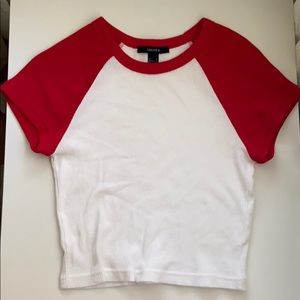 Forever 21 baseball tee